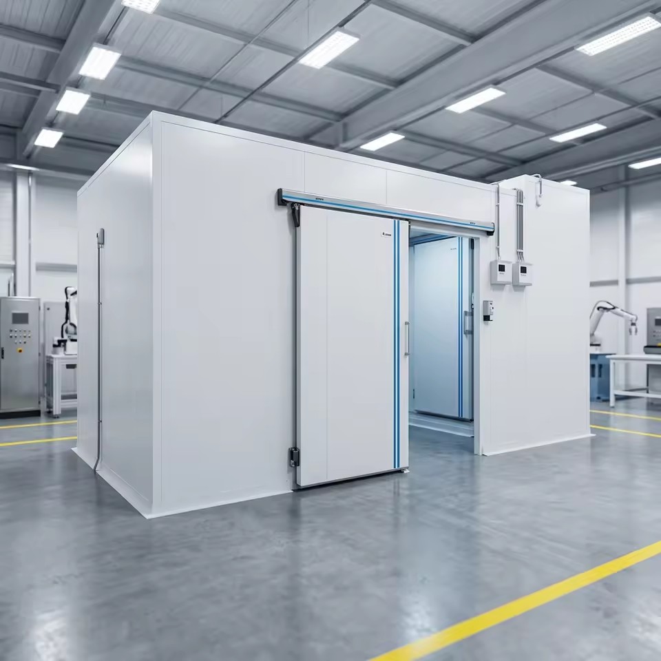 Commercial Solar Energy Cold Storage Room Customized Walk in Freezer Refrigerated Room with PU Panel Refrigeration System