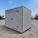Solar Powered Walk in Cooler Energy Saving Cold Storage Room Off-Grid Solar Cold Room with Condensing Unit for Meat Fruit
