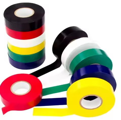 Non-Metallic Wide Tape Six Color Available Waterproof PVC Electrical Tape for Electric Wiring Safely