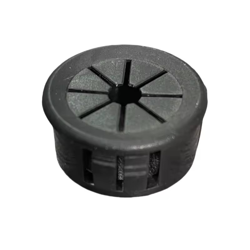1/2" 3/4" Black Bushing Electrical Snap Bushing With Wire Guards Nylon Push Expandable Grommet Black PVC Plastic