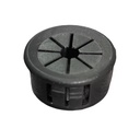 1/2" 3/4" Black Bushing Electrical Snap Bushing With Wire Guards Nylon Push Expandable Grommet Black PVC Plastic