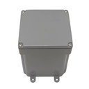 4" X 4" X 2" PVC Junction Box With Screw Cover Gray Marine Outlet Box 50 Square Waterproof Electrical Box ETL Listed