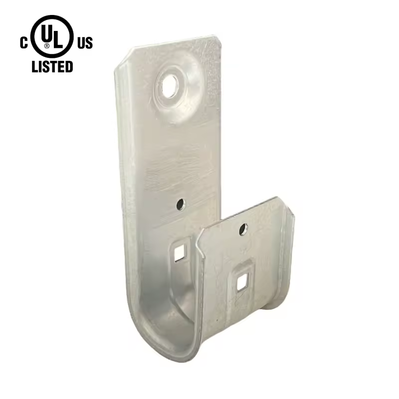 J-Hook Cable Support EMT Electrical Straight J-Hanger Includes Steel Retaining Pin with Angle Clip Wire Wiring Accessories