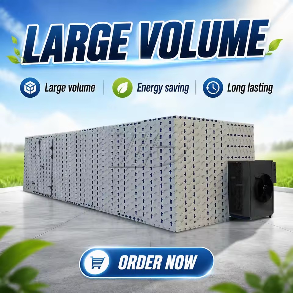 Energy Saving Heat Pump Dryer Machine for Fruits Low Energy Commercial Industrial Dehydrator Equipment for Mango Apple Slices