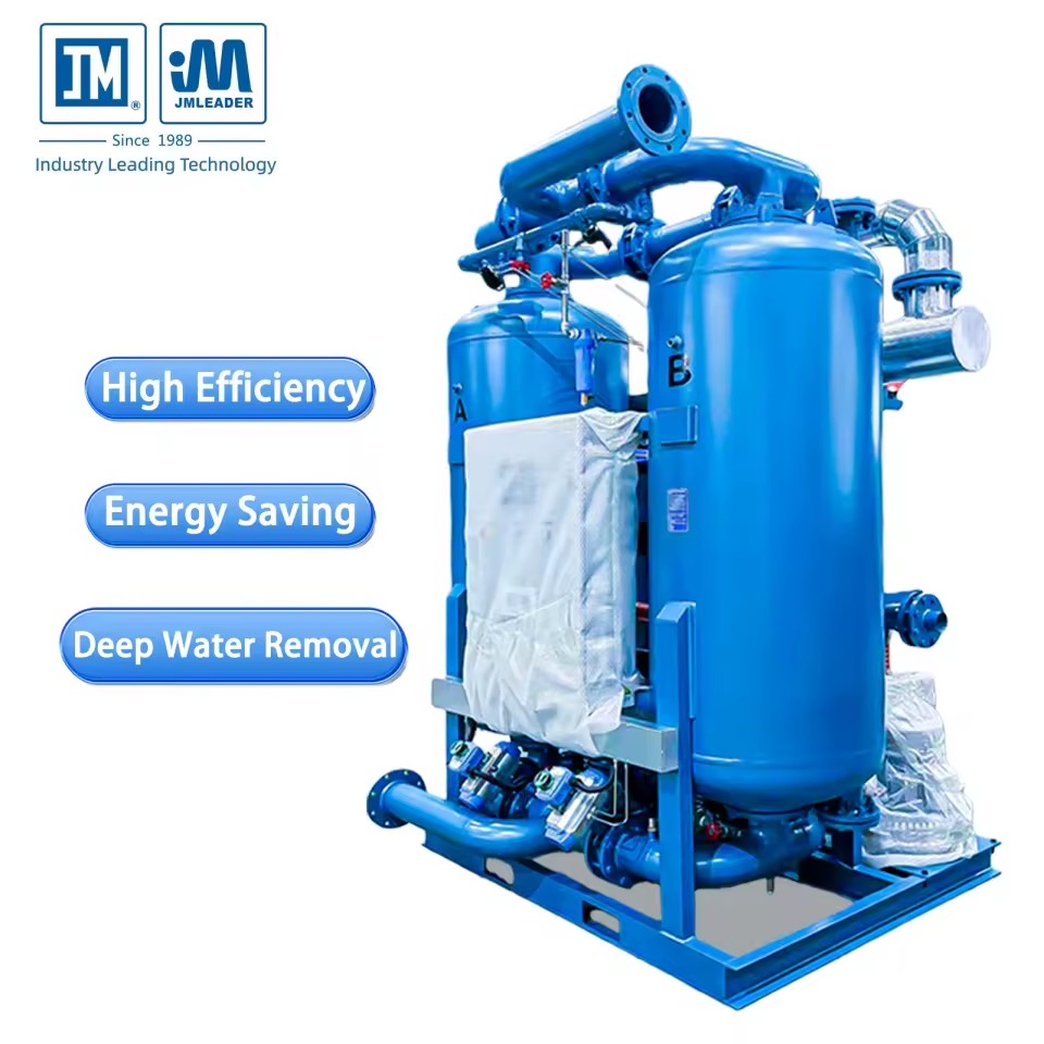 110Nm/min Zero Air Consumption Blower Purge Desiccant Air Dryer Commercial Regenerative Adsorption Dryer Compressed Air System