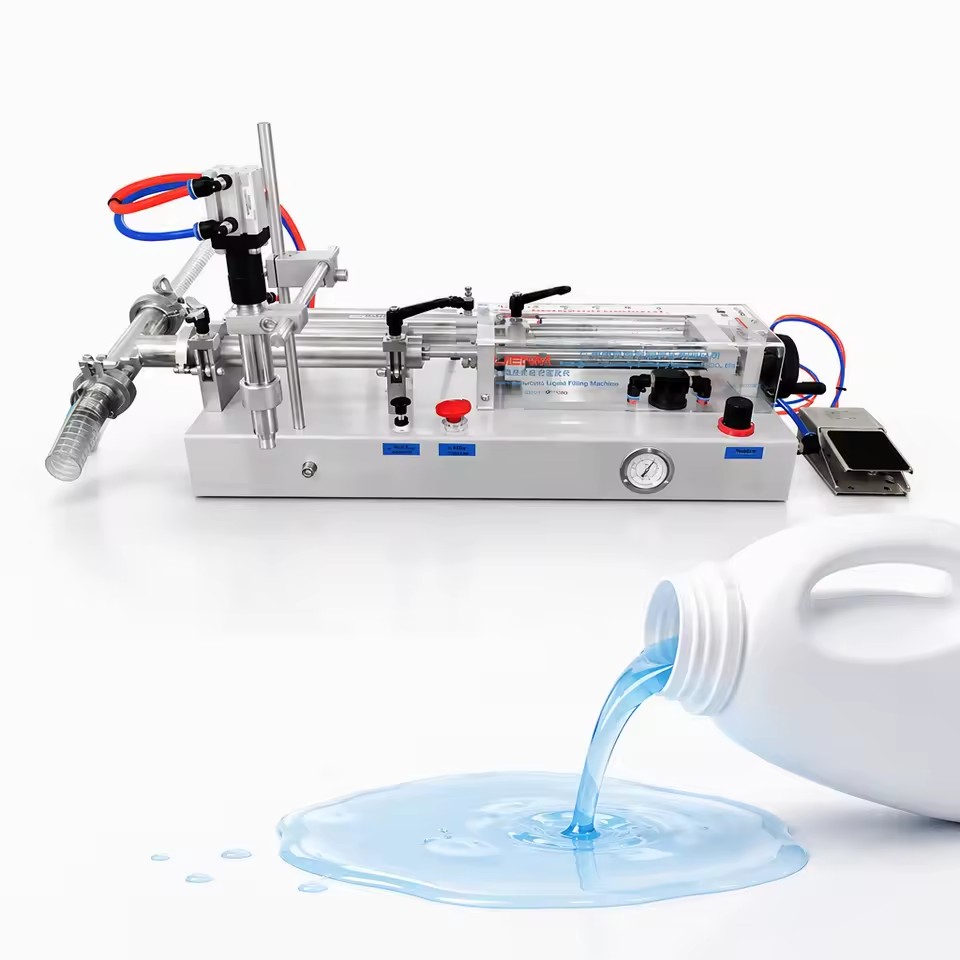 Original Horizontal Self-priming SUS304 Stainless Steel Filling Machine Vacuum Suction Filler