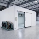 Industrial Cold Storage Room for Food Processing Plant with Bitzer Refrigeration Unit and PU Panel