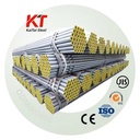 Manufacture Galvanized Welded Steel Pipe 2 Inch 60mm Cold Rolled Scaffold Tube Gi Iron Drill Pipe Length 6m
