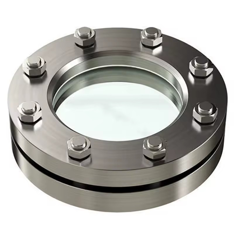 Rectangular/ Obround Sight Glass, Sight Window Obround Weld Pad Gauges Sight Glass Indicator