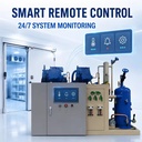 High Capacity Screw Compressor Unit 80HP 380V 50Hz for Commercial Refrigeration and Industrial Cooling