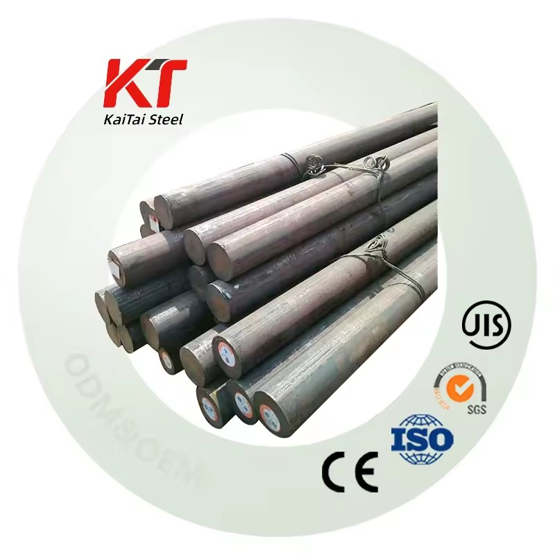 Hot Rolled Carbon Steel Round Bar Astm 4140 4340 Jis Din 42crmo4 C45 Cr12 Forged Alloy Steel Rod 270mm-1000mm Solid Round Bar