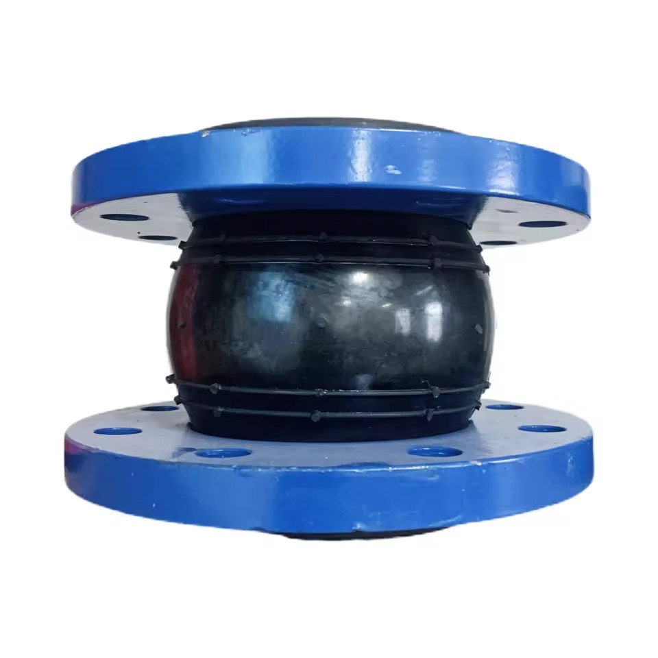 Single Bellow EPDM Flexible Expansion Joint Pipe Rubber Joint Techniques Casting