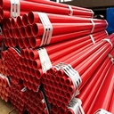 Fire-Resistant Plastic Coated Steel Pipe for Sprinkler Systems | Anti-Corrosion & Long Life