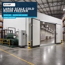 Large Scale Cold Room Freezer for Food Warehouse and Cold Chain with Bitzer Refrigeration Unit and System