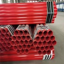 Complete Spiral Fabricated Coated Pipe System With Grooved Ends & Rubber Gaskets | Easy Installation for Fire Fighting System