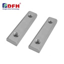 DFH Factory Bulk Price 2*M10 M12 Double Hole Slide in Economy Rectangle T Nut