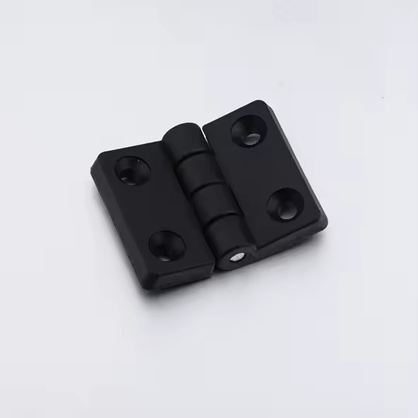 Black Nylon 6/6 Material Hinge