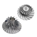 Custom High Precision Compressor Inconel Nickel Titanium Metal Alloy Investment Casting Turbo Turbine Wheel Pump Impeller