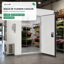 Flower Cold Storage Room for Florist and Cut Flower Distribution with Stable Chilled Storage System