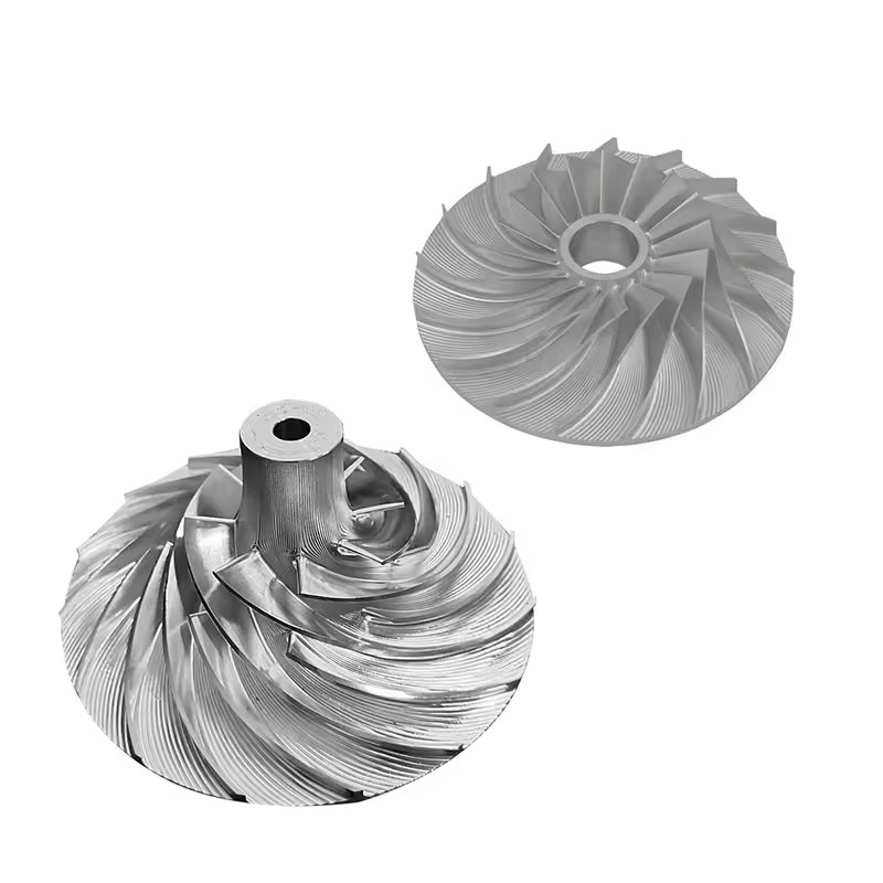Inconel 625 713c Power Generation Titanium Alloy Turbocharger Turbine Billet Compressor Wheel 70mm Turbine Wheel Blade