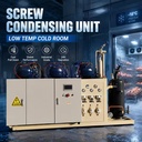 Industrial Screw Cooling Unit with Premium Compressor for Meat Processing Seafood Plant and Cold Chain Applications