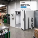 Walk-in Cold Storage Room Complete Set for Commercial Food Cold Storage with Complete Refrigeration System