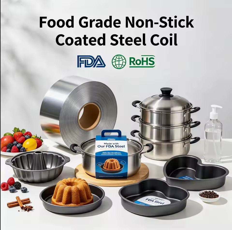 Bakeware Steel Coil DS Type B 0.6mm for for Muffin Pan Low Friction Coefficient
