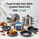 Bakeware Steel Coil DS Type B 0.6mm for for Muffin Pan Low Friction Coefficient