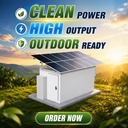 High Efficiency Hybrid Solar Cold Storage Room Off Grid Solar Powered Walk in Freezer Commercial Cold Storage System Unit