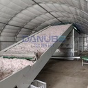 Best Selling Onion Mesh Belt Dryer Onion Cleaning Slicing and Drying Line Onion Dehydrator