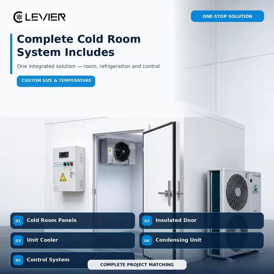 Positive and Negative Temperature Cold Room for Cold Chain Warehouse with Independent Refrigeration Units