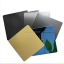 304/316L PVDF Coated Stainless Steel Color Sheet ASTM Anti-Fingerprint Architectural Cladding Elevator Panel Interior Design