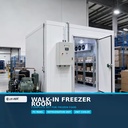 Walk-in Freezer Room Complete Set for Frozen Food Cold Storage with Matched Refrigeration System