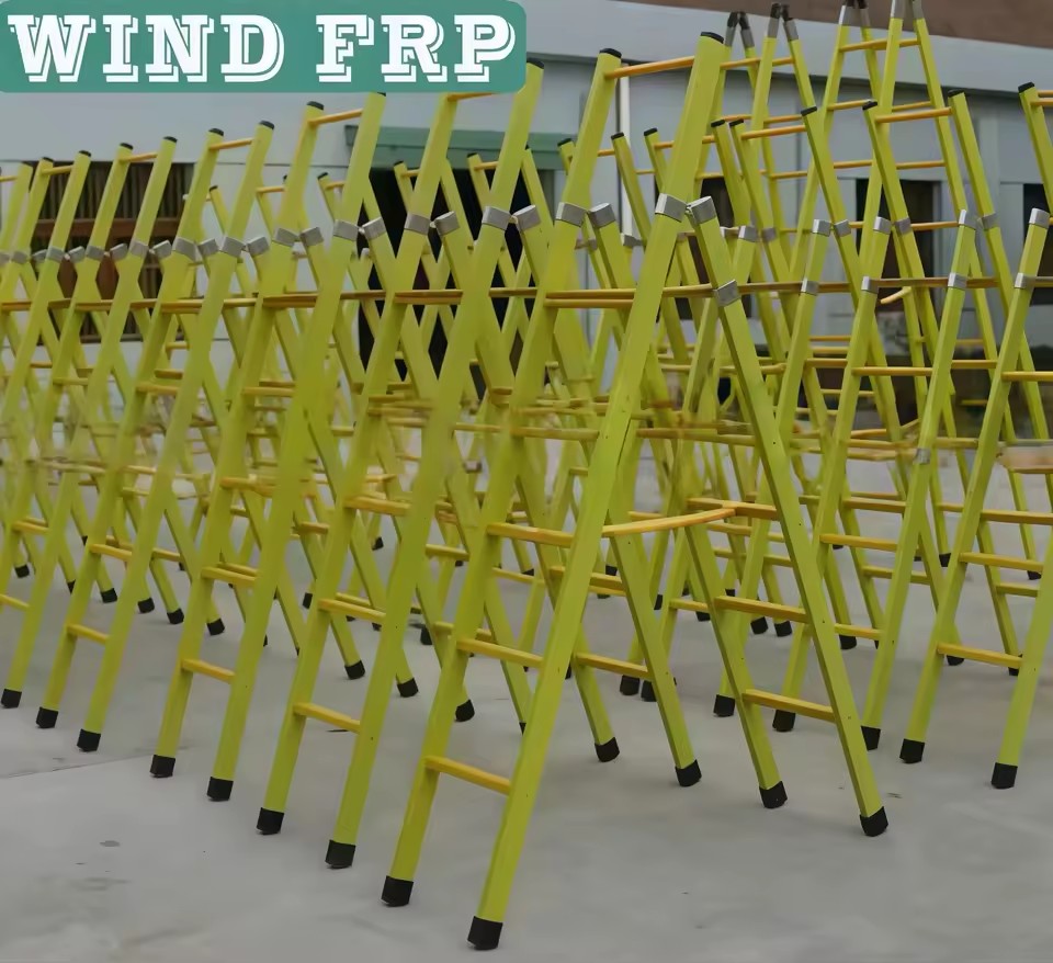 FRP Extension Ladder for Industrial Warehouse Use