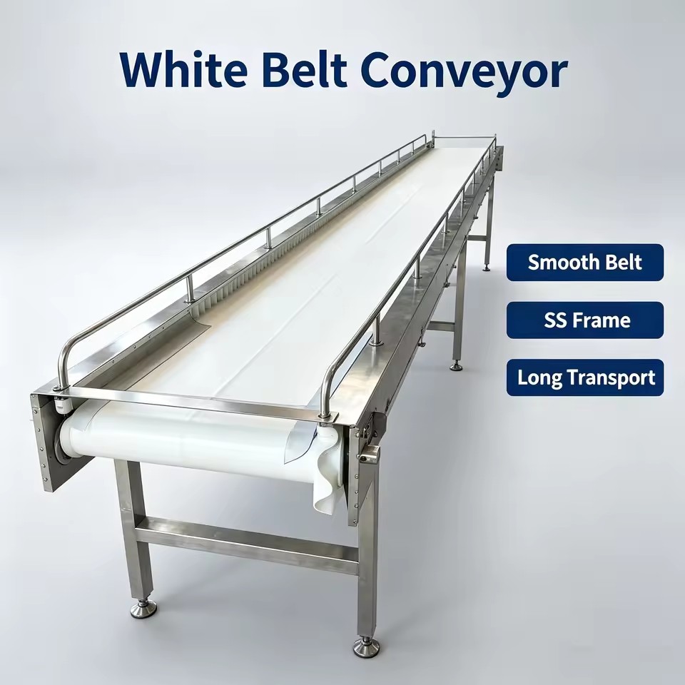 High Durability Industrial Conveyor System Energy Efficient Goods Transport Machinery for Mass Production