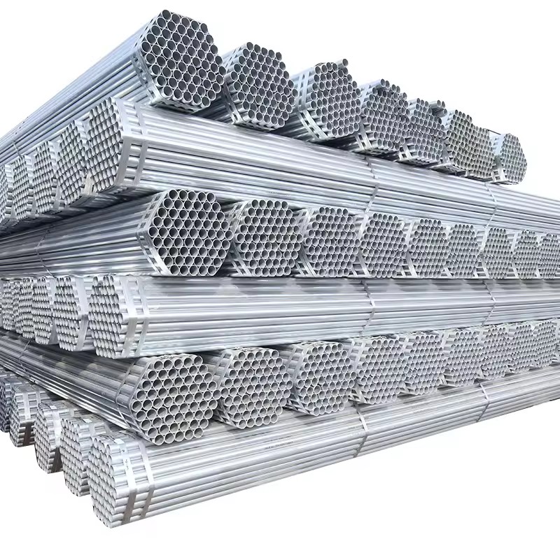 Carbon Steel ERW Welded Steel Pipe Used for Furniture Green House Goods Shelf Fluid Machined Part Etc