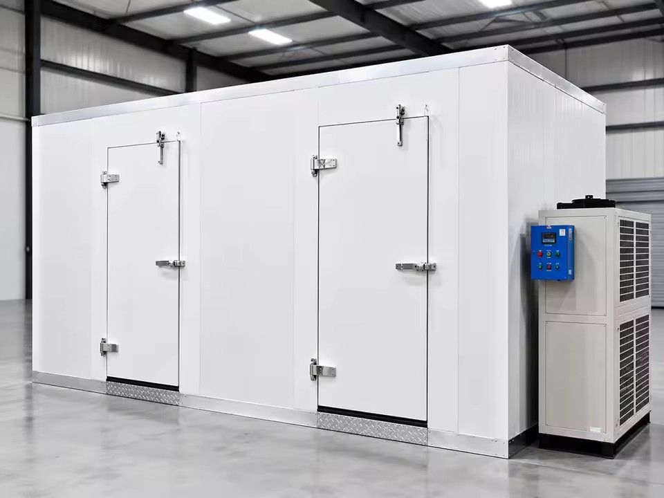 Complete Cold Room System for Industrial Food Storage with PU Panel and Matched Refrigeration Unit