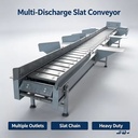Automated Assembly Line Conveyor Adjustable Running Speed Material Transport Equipment for Factories