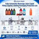 Automatic Electric Coffee & Beverage Filling Machine with PLC Motor for Plastic/Glass Bottles and Jars Packaging Line