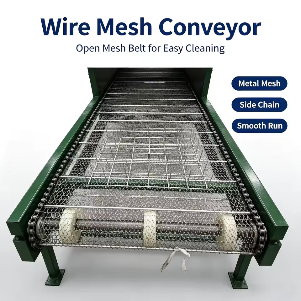 Industrial Continuous Conveying Machine Custom Width Length Support For Various Industry Production Requirements