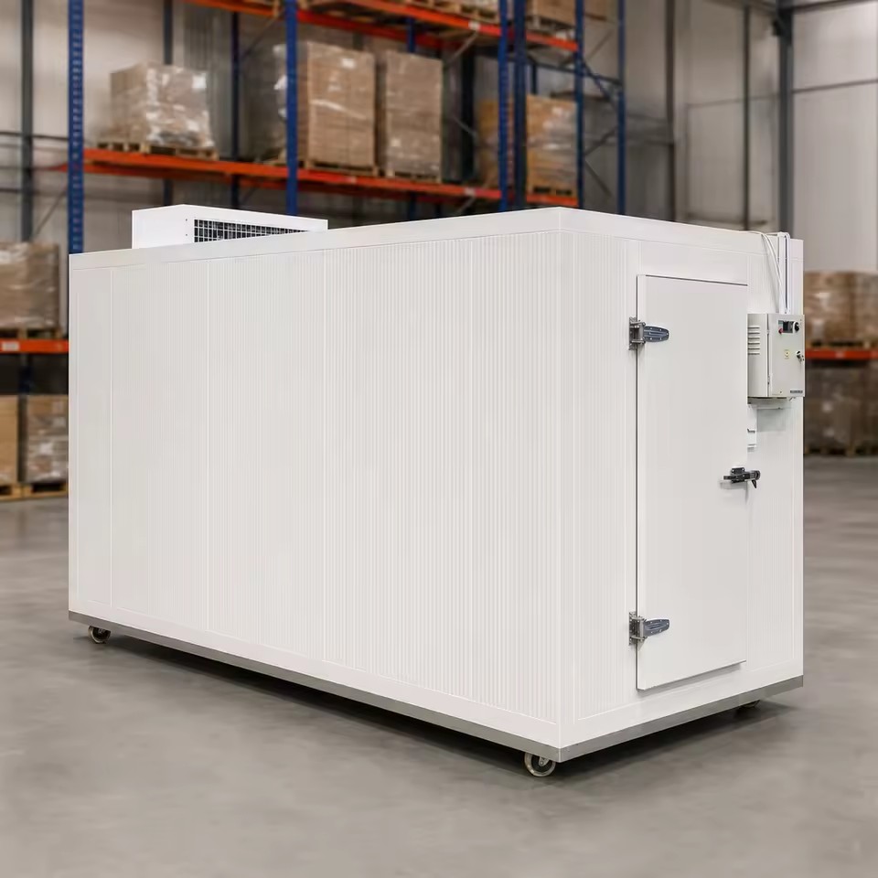 Commercial Freezer Room for Frozen Food Storage with Bitzer Condensing Unit and Low Temperature System