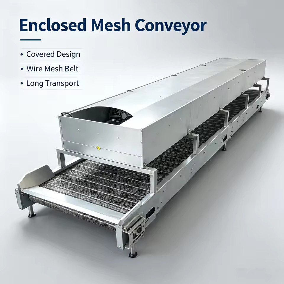 Wear Resistant Belt Conveyor Automated Material Handling Equipment Suitable for Light Bulk Cargo Conveyance