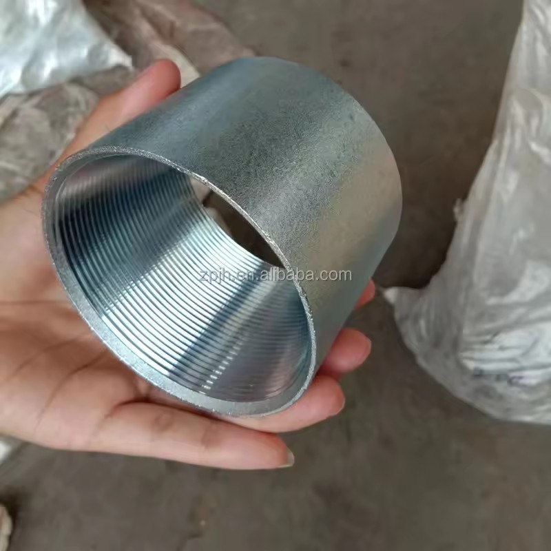 Low-Pressure Galvanized Steel Threaded Pipe Fittings Female Coupling