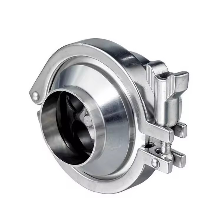 3A DIN SMS ISO IDF Sanitary Stainless Steel SS316L Dn65 One Way Check Valve