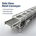 Universal Industrial Material Conveyor System For Packaging Logistics Food Processing Industry
