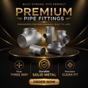 ANSI B16.9 CS Equal Tee 1/2"-48" SCH10-160 BW