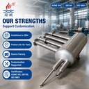 Seam Welded Stainless Steel Wide Temp Range Easy to Operate Automatic Pressure Storage Vessel Tank