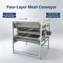 Reliable Industrial Conveying Equipment Custom Width And Length For Material Conveying Work