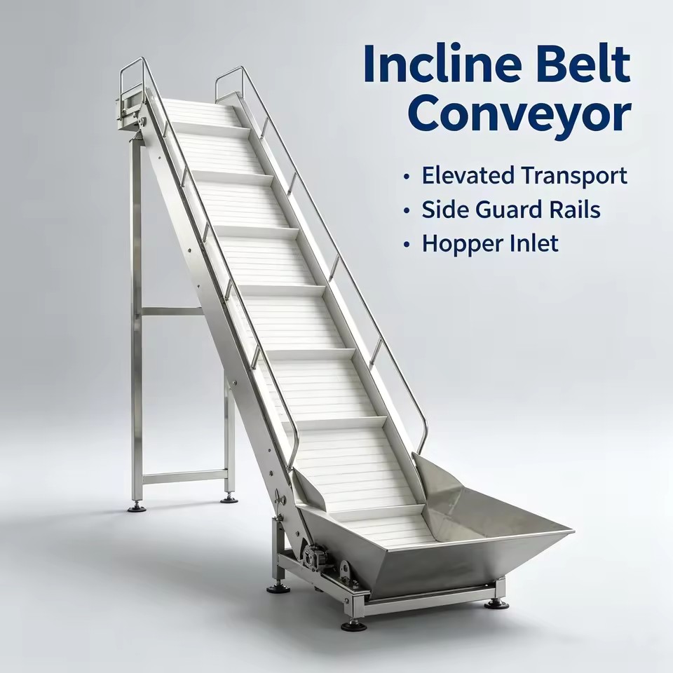 Industrial Transport Conveyor Machine Multiple Specifications Available For Automated Production Line