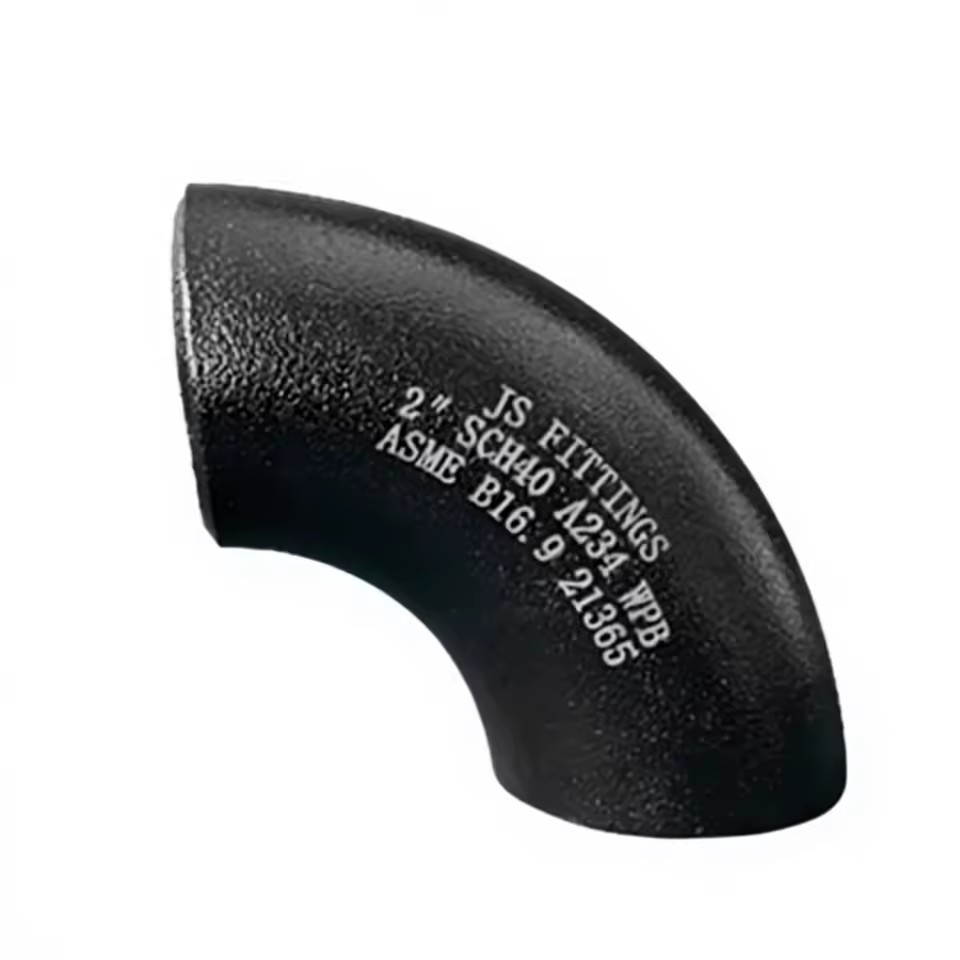 Carbon Steel Welded Pipe Elbow 45 Degree Short Radius Pipe Fitting Inch Measurement
